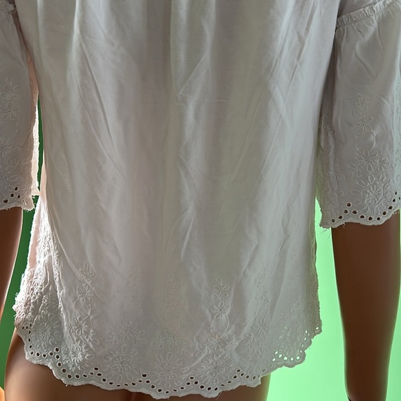 🪻🪻Ann Taylor Loft Boho Chic Short Sleeved Top🪻🪻 - Picture 6 of 10